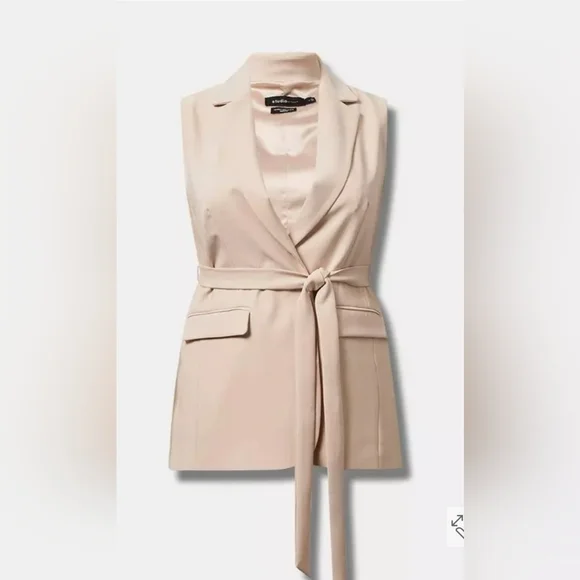 Torrid Studio Blazer Vest - Picture 1 of 7